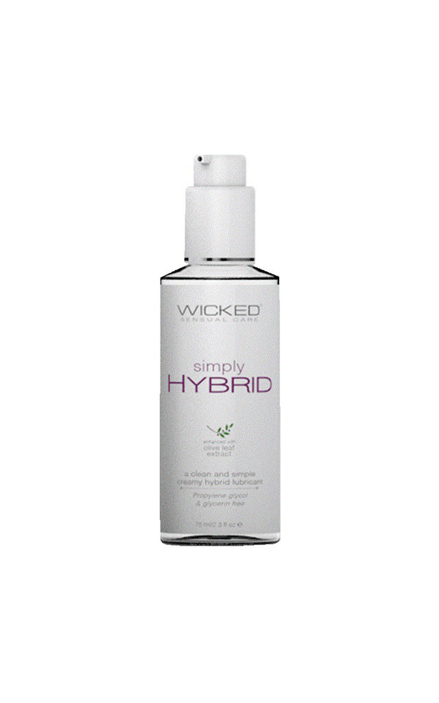 Wicked Sensual Care Simply Hybrid Fragrance-Free Lubricant, 2.3 fl oz - WS-91202
