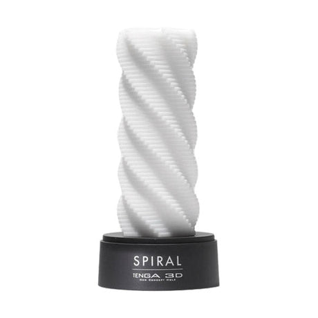 Tenga 3D Spiral Male Masturbator — Stretchable Textured Sleeve - TN400