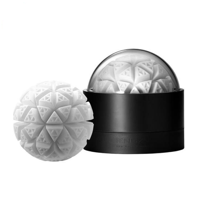 Tenga GEO Glacier Male Masturbator — Reusable Geometric Sleeve - TN461