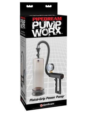 Pipedream Pump Worx Pistol-Grip Power Pump — Black - PD3266-23