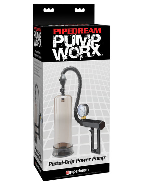 Pipedream Pump Worx Pistol-Grip Power Pump — Black - PD3266-23