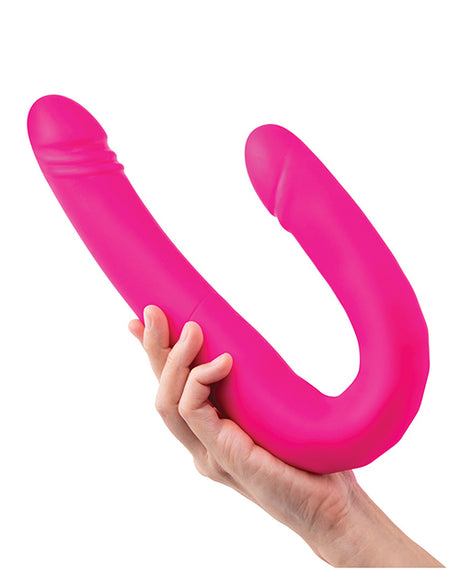 Together Duo Double-Ended Vibrating & Thrusting Dildo