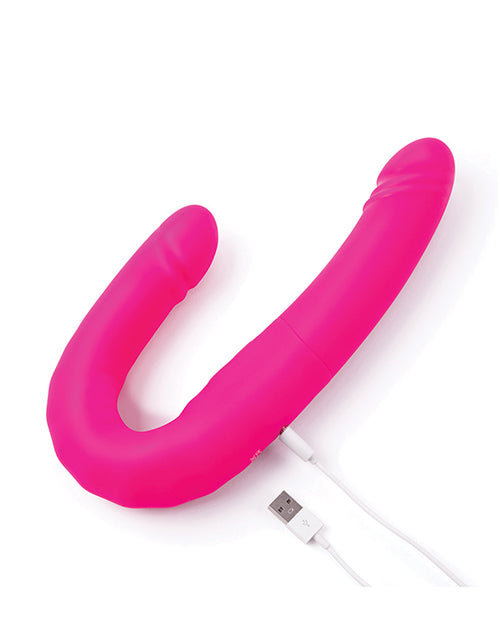 Together Duo Double-Ended Vibrating & Thrusting Dildo