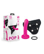 Together Pop 5.5 Silicone Dildo & Harness Set by Together