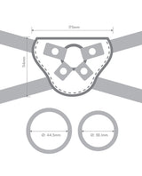 Together Pop 5.5 Silicone Dildo & Harness Set by Together