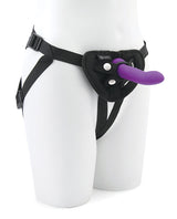 Together 2 pc 5.5 & 7.75 Silicone Dildo & Harness Set by Together