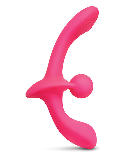 Together Double Tap Double-Ended Vibrating Strapless Strap-On by Together