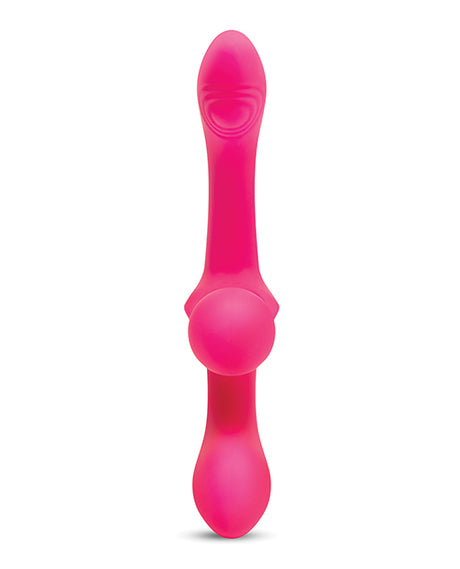 Together Double Tap Double-Ended Vibrating Strapless Strap-On by Together