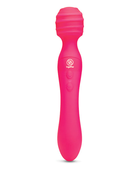 Together Tri Delight Dual-Ended Triple Stim Wand & Rabbit Vibrator by Together