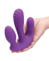 Together Blended Pleasure Remote Controlled Triple-Pronged Vibrator by Together