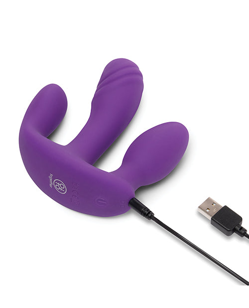 Together Blended Pleasure Remote Controlled Triple-Pronged Vibrator by Together
