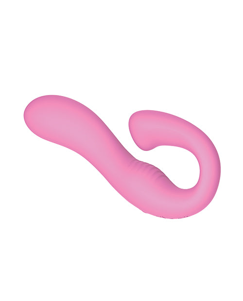 Chri Dual Action Vibrator - Pink by Luxe Collection