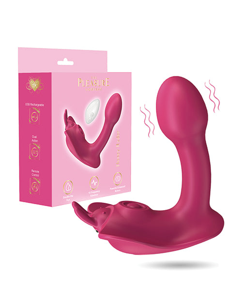 Honey Ryder Dual Action Thumping & Vibrating Rabbit - Pink by Noire Collection