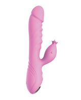 Red Queen Tickler Rabbit Vibe - Pink by Noire Collection