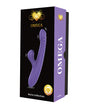 Omega Multi Function Warming Head Rabbit Vibe - Purple by Noire Collection