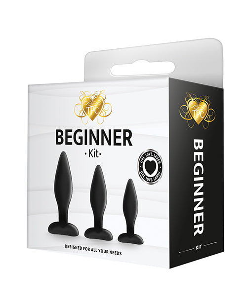 Beginner Anal Kit - Black by The Pleasure Company