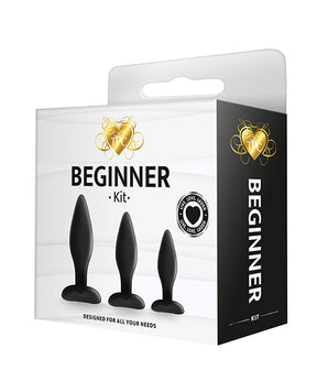 Beginner Anal Kit - Black by The Pleasure Company