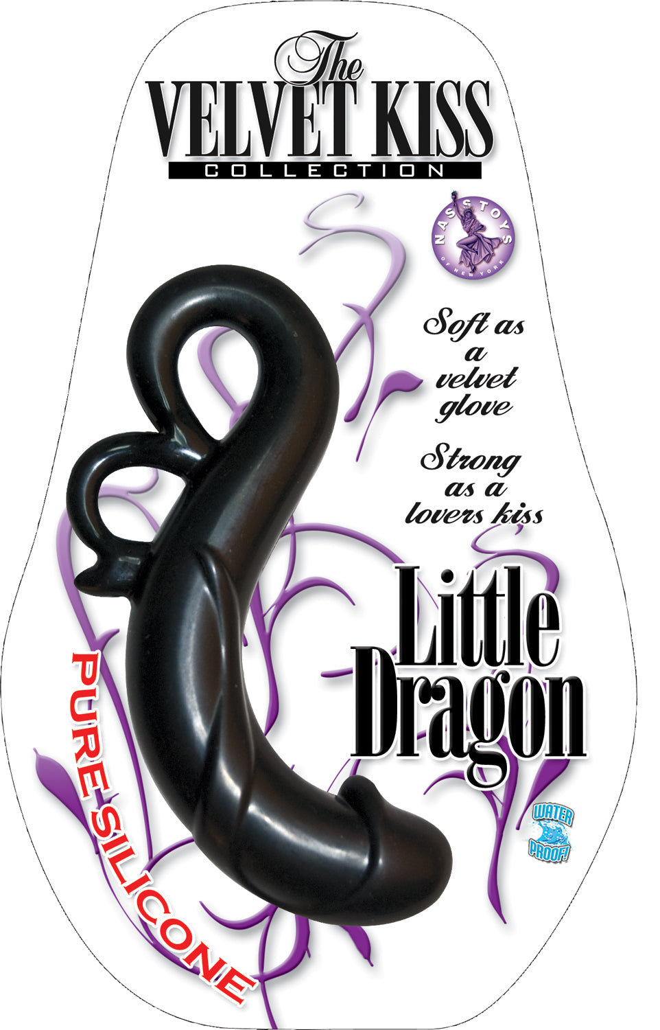The Velvet Kiss Collection-Little Dragon - Black by Nasstoys