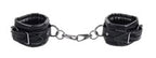 Sportsheets Velvet Noir Adjustable Faux Leather Handcuffs - SS37001