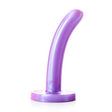 Tantus Silicone Silk Small Dildo — Purple Haze (0.4 x 4.4 in) - TS101PH