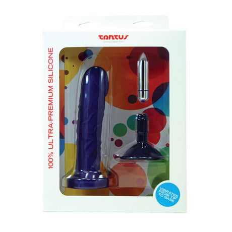 Tantus Goliath 7.2 Inch Silicone Vibrator with Suction Cup - TS310MP