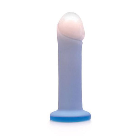 Tantus Duchess O2 Dual Density Silicone Vibrator, Ice — 6.5" Insertable - TS415IC