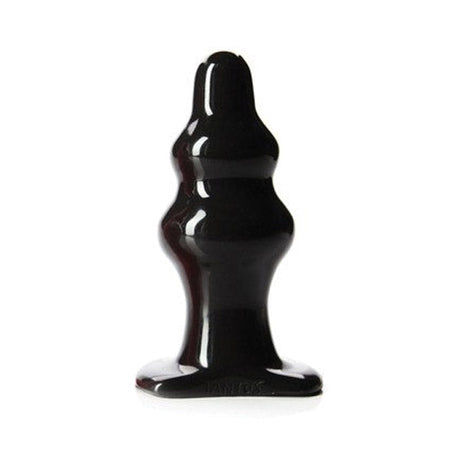 Tantus Severin Medium Silicone Butt Plug — 2 in Diameter, 4.6 in Length - TS516BK