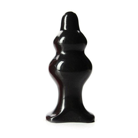 Tantus Severin Large Silicone Butt Plug 2.35 in - TS518BK