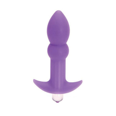 Tantus Perfect Plug Plus Anal Plug with 3-Speed Vibe, Purple - TS565PR