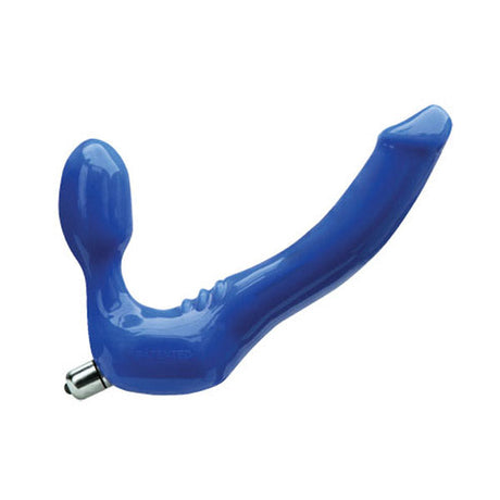 Tantus Feeldoe Slim Double Dong Vibrator — Blue - TS702