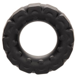 CalExotics Alpha Liquid Silicone Prolong Tread Ring — Black, 1 in (2.5 cm) - SE1491652