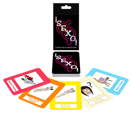 Kheper Games Sexo! Card Game — 54-Card Spanish Deck - KG-BGC45