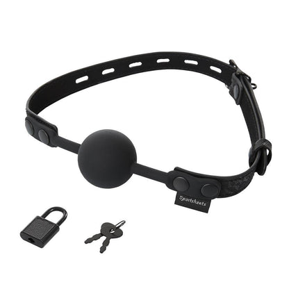 Sincerely Locking Lace Ball Gag by Sportsheets