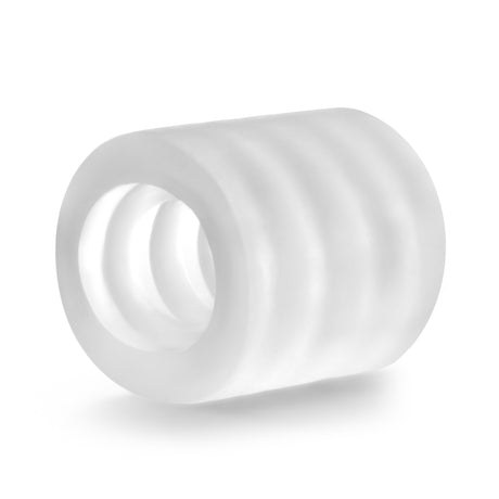 Blush X5 Downtown BJ Mini Stroker — Clear, Glow-In-The-Dark - BL-02312