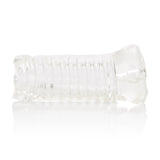 CalExotics Basic Essential Pussy Masturbator Sleeve — Ribbed TPR - SE1785003