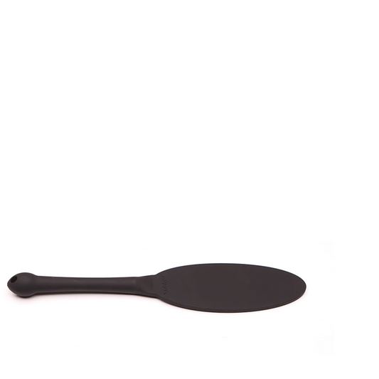 Tantus Gen Paddle (Onyx Medium) — Silicone Bondage Paddle - TS6866