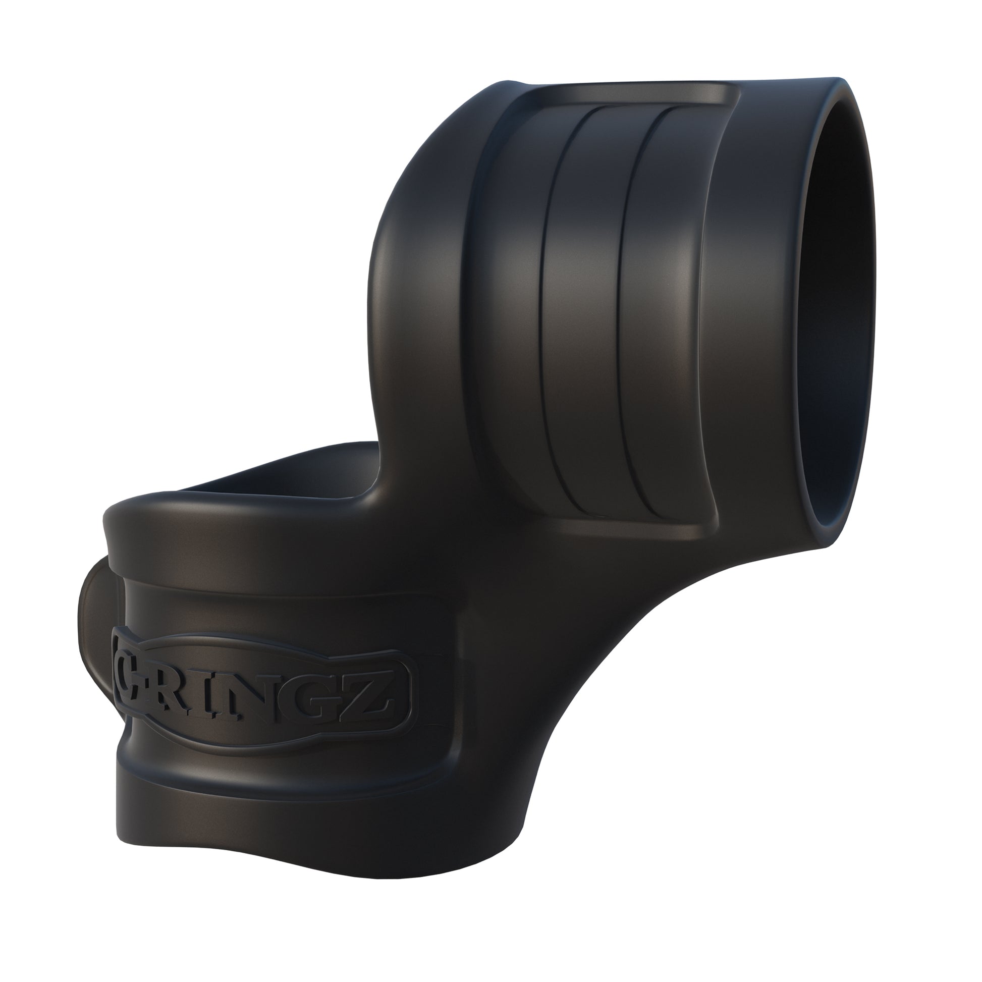 Fantasy C-Ring Mr Big Cock Ring and Ball Stretcher - Black by Pipedream