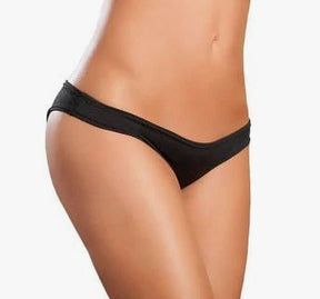 Mapale Mini Scrunchy Panty — Small/Medium, Black - GE-3015BLKSM