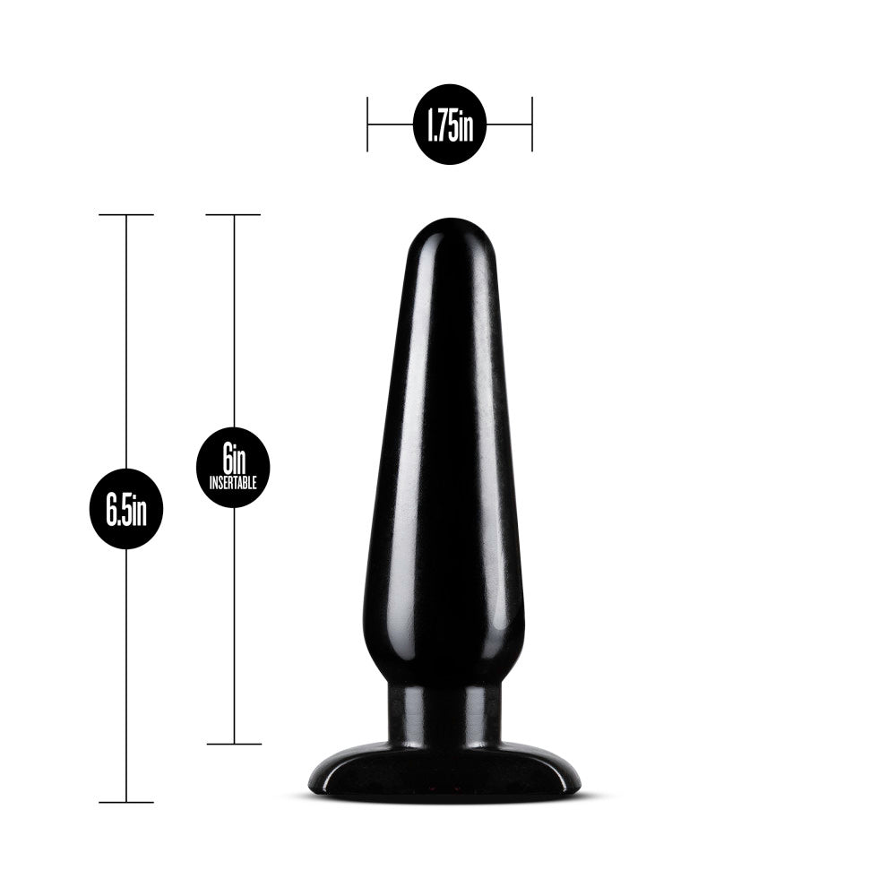 Anal Adventures - Basic Plug Kit - Black by Blush