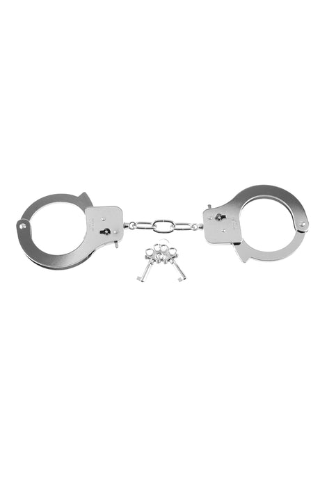 Fetish Fantasy Series Metal Handcuffs - Silver by Pipedream