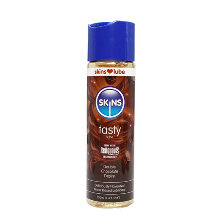 Creative Conceptions Skins Double Chocolate Water-Based Lubricant, 4.4 oz - CC-SKLUBDC4