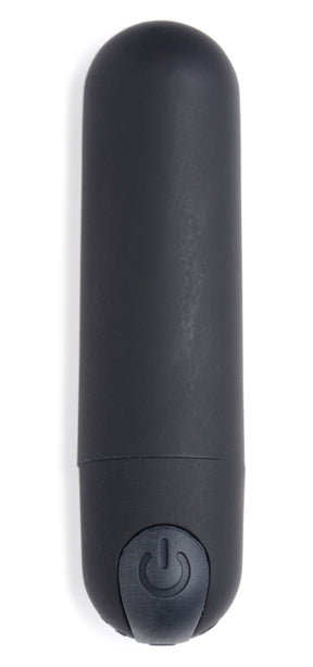 XR Brands Bang Vibrating Bullet with Remote — Black - BNG-AG366-BLK