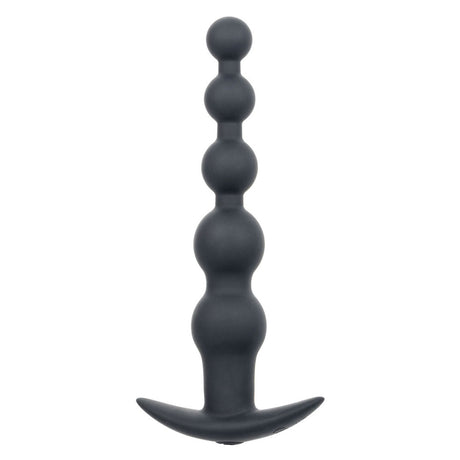 CalExotics X-5 Rechargeable Anal Power Beads, Black — 6.75 in - SE1232053