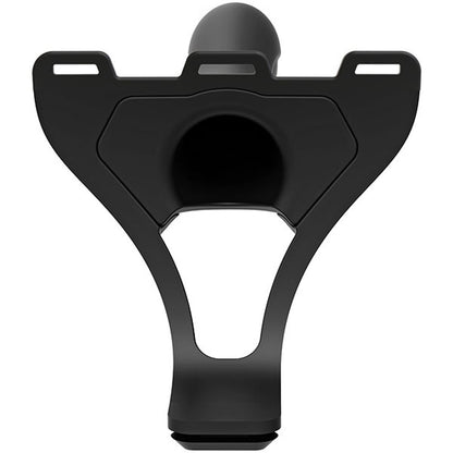 Body Extensions - Hollow Large Dong Strap-on 2-Piece Set - Black by Doc Johnson