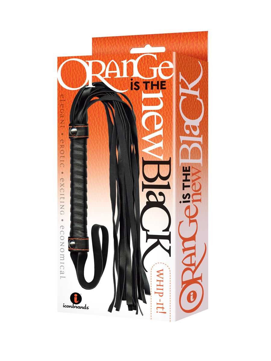 The 9's Orange Is the New Black Whip It - Black by Icon Brands