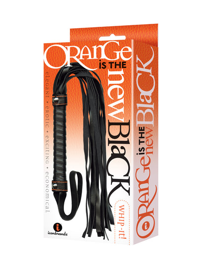 The 9's Orange Is the New Black Whip It - Black by Icon Brands