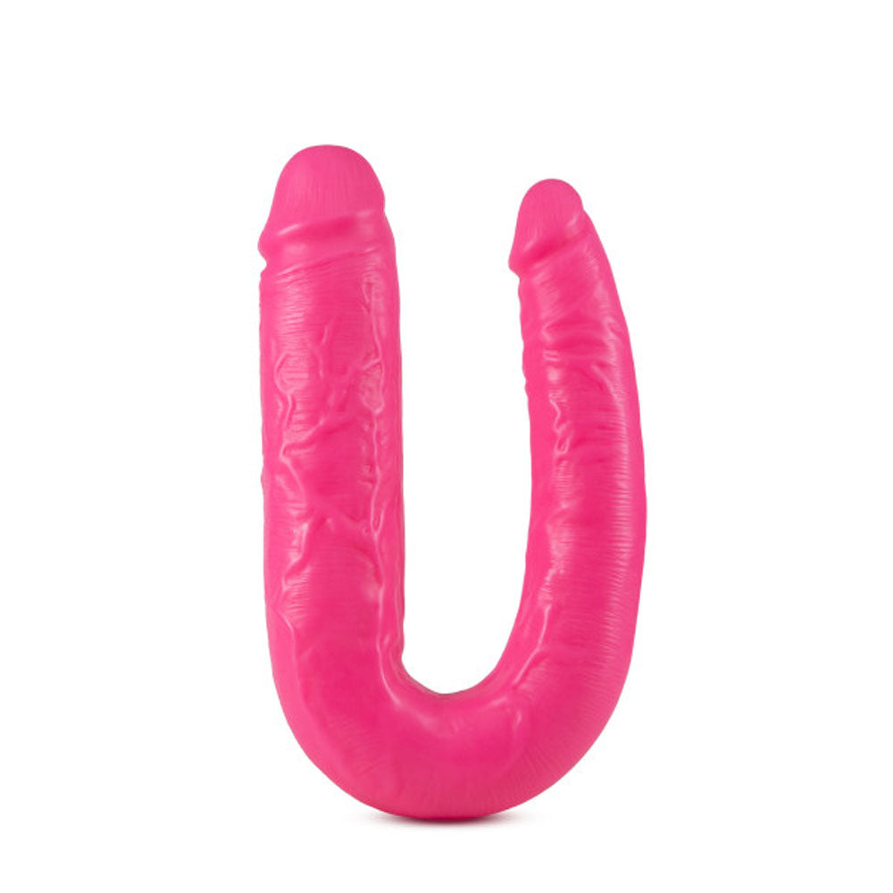 Big as Fuk - 18 Inch Double Headed Cock - Pink by Blush