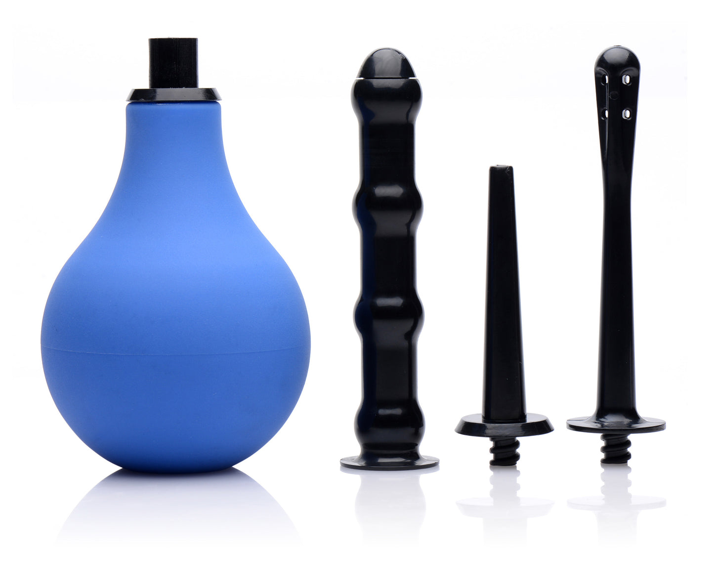 Premium One- Way Valve Anal Douche Set by XR Brands
