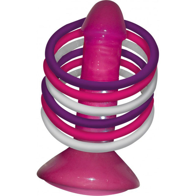 Hott Products Pink Pecker Party Ring Toss Game, 4 in (10.16 cm) - HTP2956