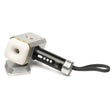 XR Brands Thunder Stroker Sucking Masturbator — Silver, Rechargeable - LB-AH366